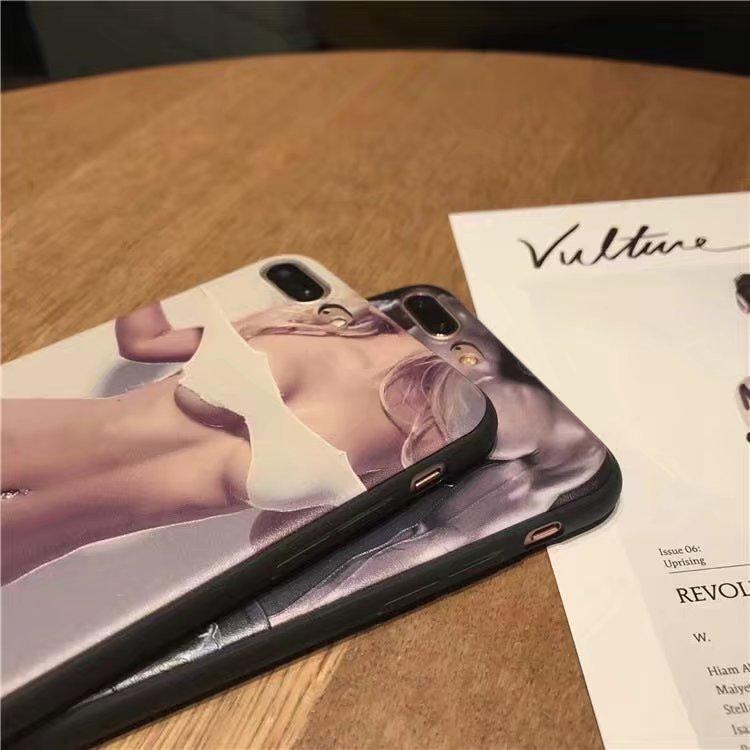 Sexy Man and Woman Couple Phone Case