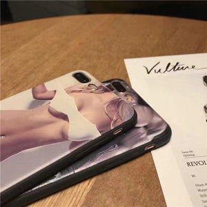 Sexy Man and Woman Couple Phone Case