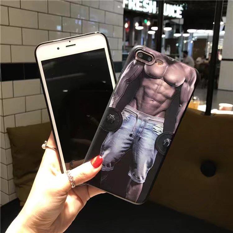 Sexy Man and Woman Couple Phone Case