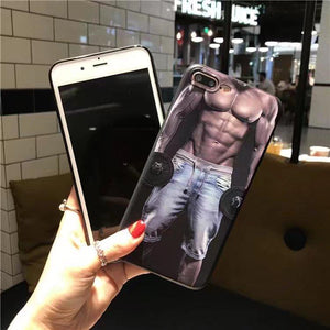 Sexy Man and Woman Couple Phone Case