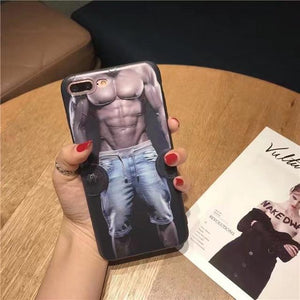 Sexy Man and Woman Couple Phone Case