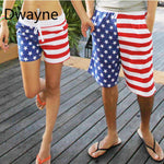 American Flag Men's Board Shorts Couple Beach Shorts