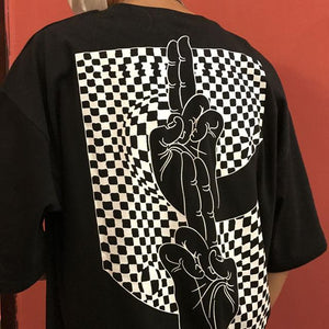 Harajuku style couple short sleeve t shirt