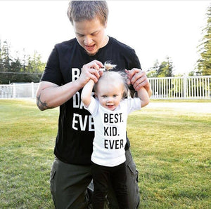 Best Mom Dad Kid Ever Family Matching Shirts
