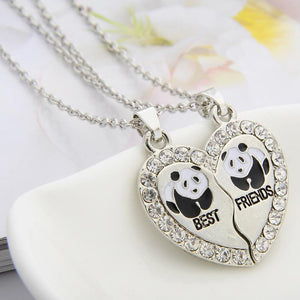 Panda Best Friends Couple Necklace