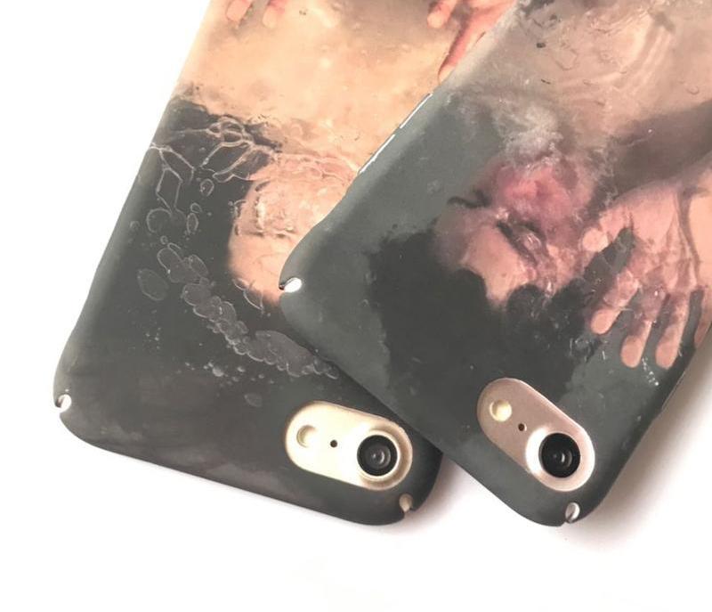 Man and Woman Underwater Couples Phone Cases