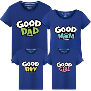 Good Dad Mom Boy Girl Family Matching Clothes