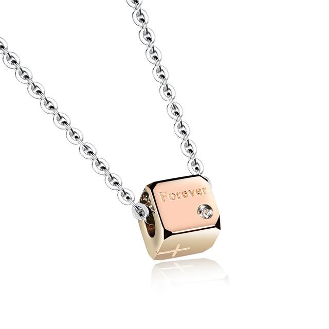 Forever Dice Couple Necklace