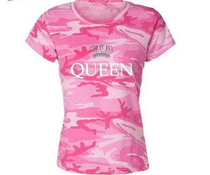 King Queen Army Couple Clothes Tee Shirt