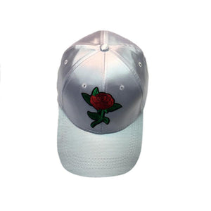Rose Embroidery Baseball Couple Caps