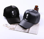 Skull Head  Baseball Couple Caps