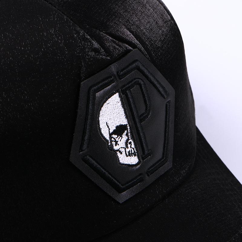 Skull Head  Baseball Couple Caps
