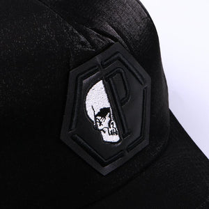 Skull Head  Baseball Couple Caps