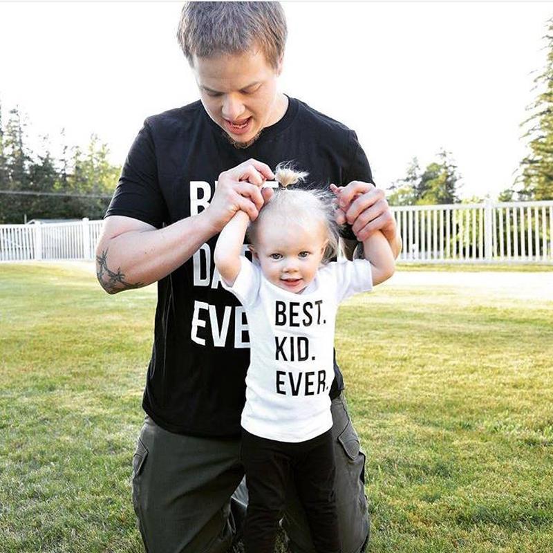 Best Mom Dad Kid Ever Family Matching Shirts