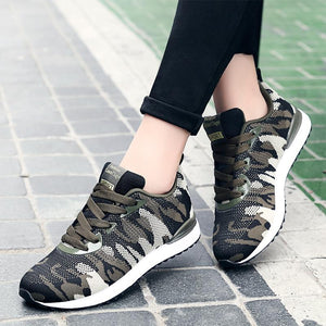Camouflage Running Couple Shoes