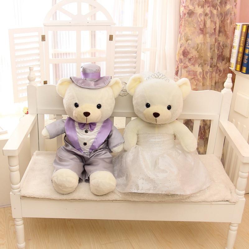 Mr. and Mrs. Bear in Red Couple Stuff Toys ( 60cm )