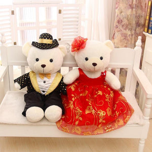 Mr. and Mrs. Bear in Red Couple Stuff Toys ( 60cm )