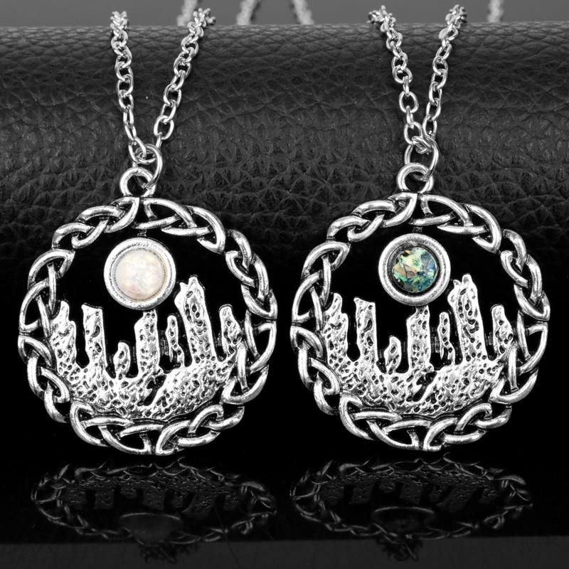 Outlander Celtic Knot Couple Necklace