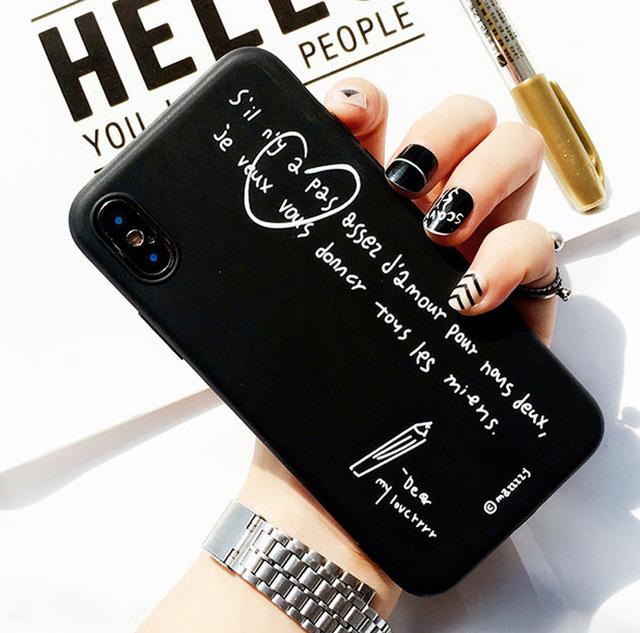 Love Letter Heart Couples Phone Case