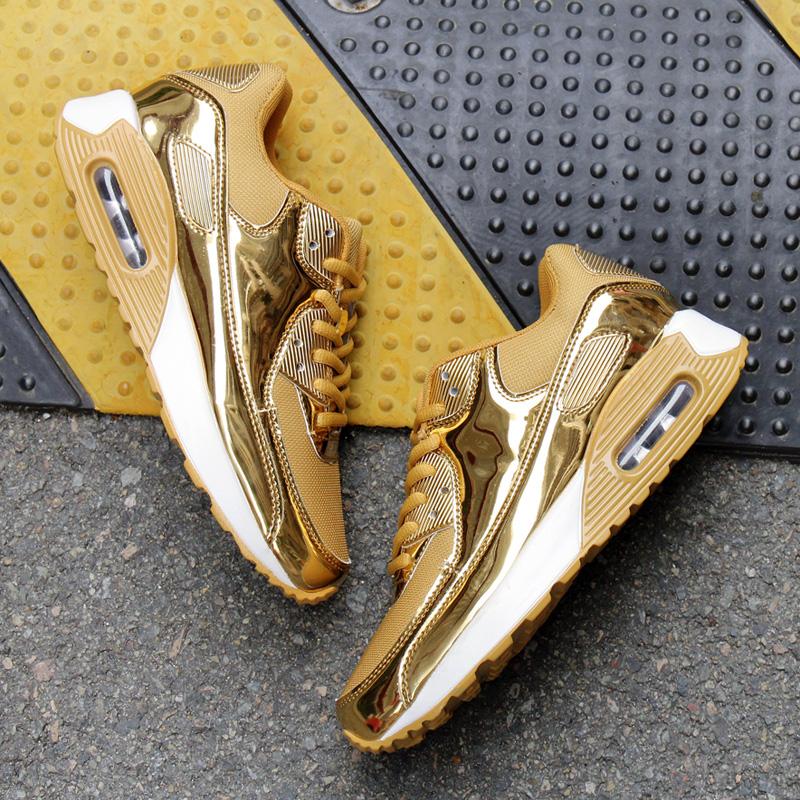 Metallic Color Couple Shoes