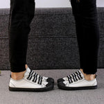 Black Sole Canvas Couple Shoes