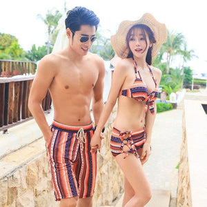 Bohemian Couple Swimwear