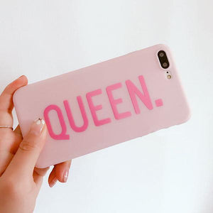 QUEEN & BOSS Couples Phone Case