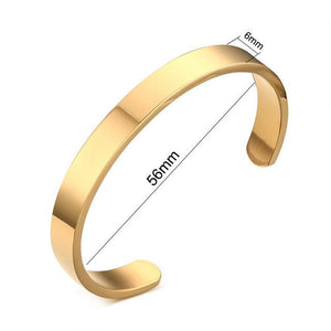 Free Engraving Personalized Couple Cuff Bracelets