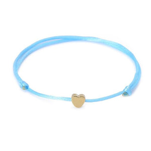 Heart Couple Charm Bracelet