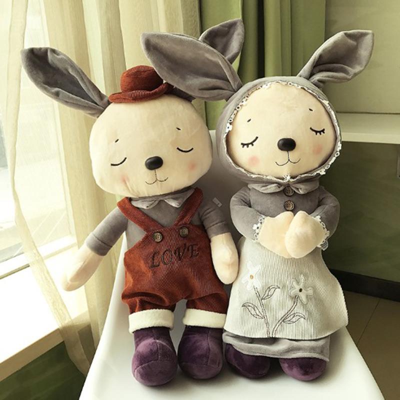 Rabbit Love Couple Stuff Toys ( 35 /45cm )