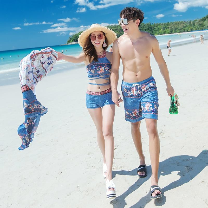 Boho Couples Swimwear Set