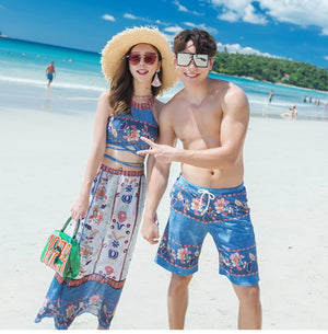 Boho Couples Swimwear Set