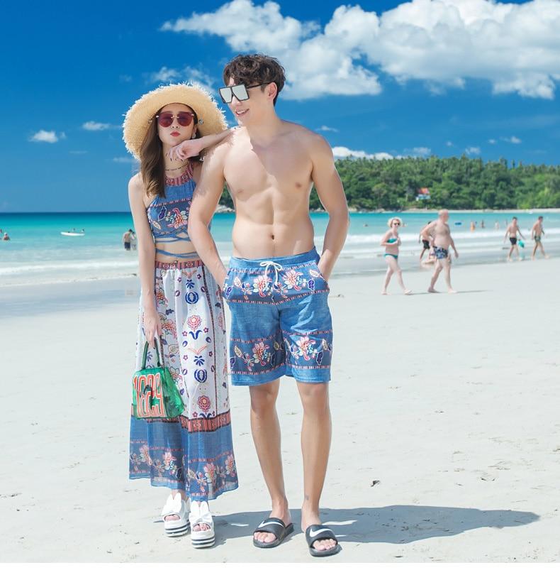 Boho Couples Swimwear Set