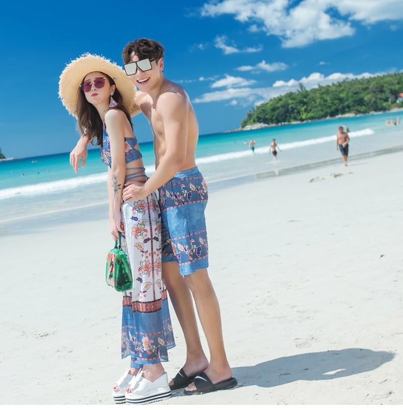 Boho Couples Swimwear Set