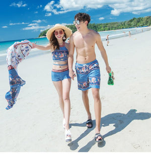 Boho Couples Swimwear Set