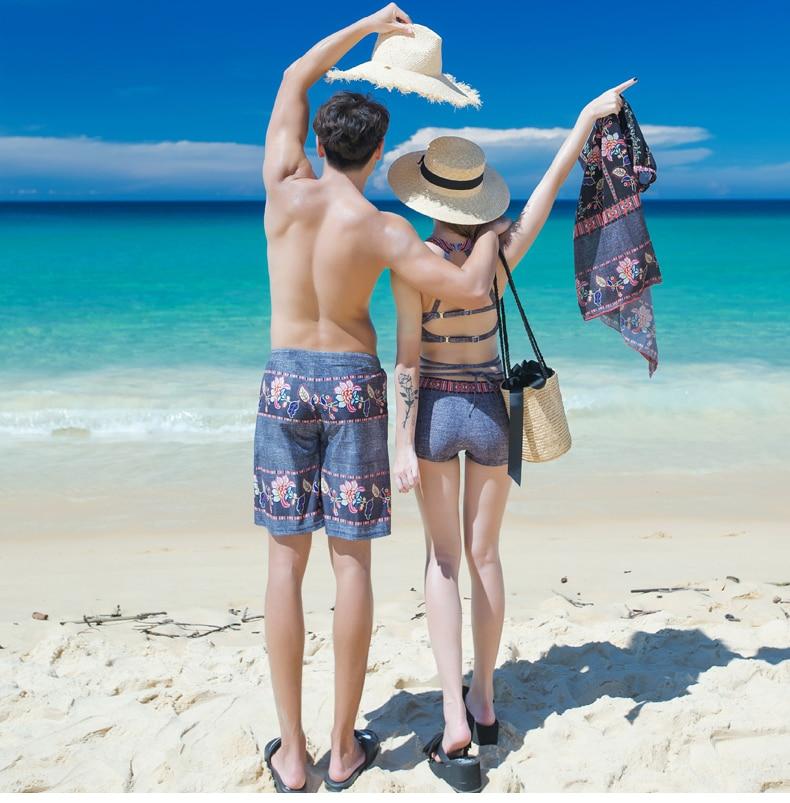 Boho Couples Swimwear Set