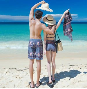 Boho Couples Swimwear Set