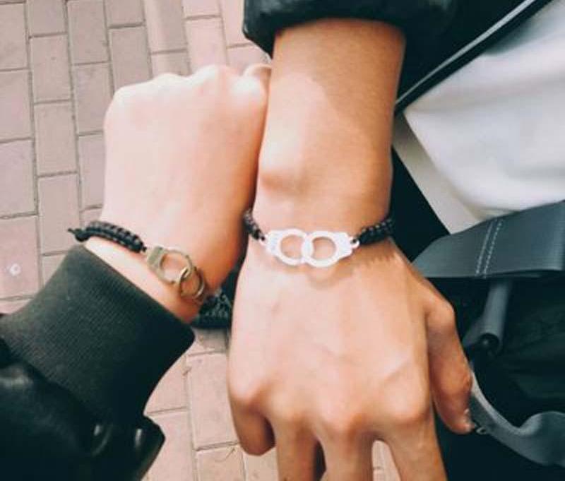 Handcuffs Couple Bracelets