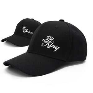 King Queen Couple Baseball Cap