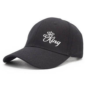 King Queen Couple Baseball Cap