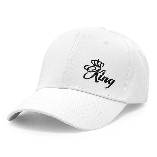 King Queen Couple Baseball Cap