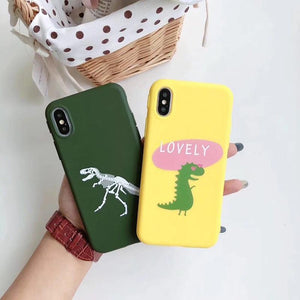 Dinosaur Couple Phone Case