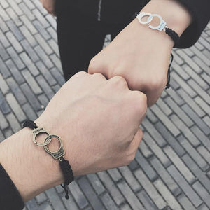 Handcuffs Couple Bracelet