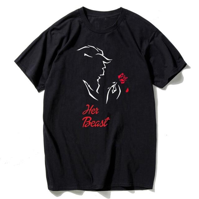 His Beauty His Beast Couple Shirts