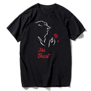 His Beauty His Beast Couple Shirts