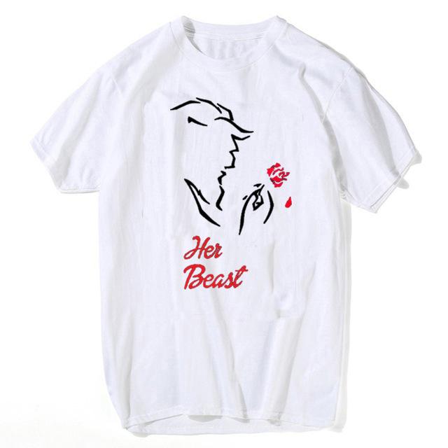 His Beauty His Beast Couple Shirts