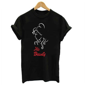 His Beauty His Beast Couple Shirts