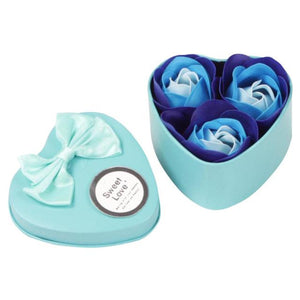 3pcs Heart Scented Rose Soap