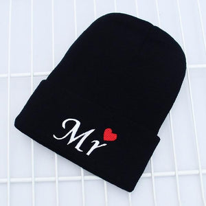 Mr. & Mrs. Knitted Couple Beanie