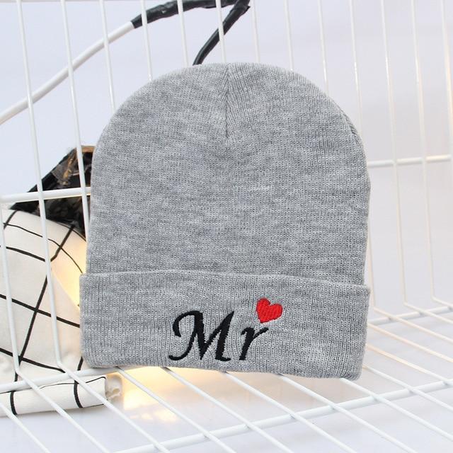 Mr. & Mrs. Knitted Couple Beanie